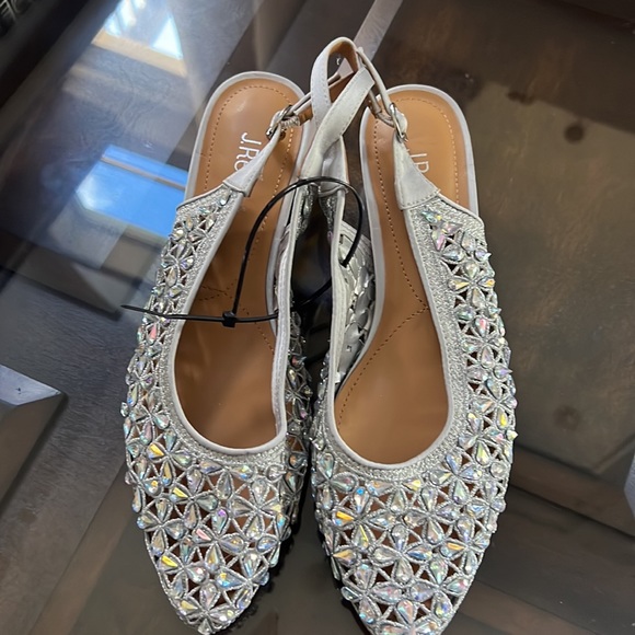 J. Renee
Hasini Satin Rhinestone Slingback Pumps - Picture 8 of 14